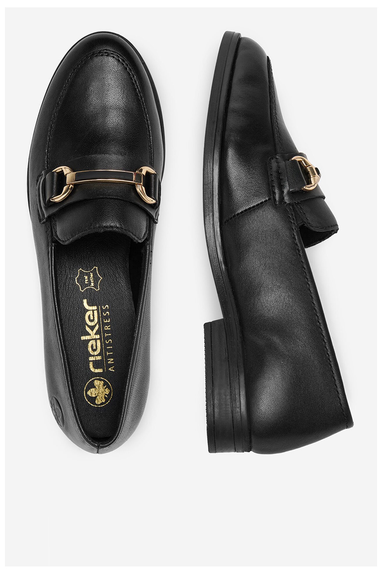 Mokasyn Rieker 46262-01 Czarny