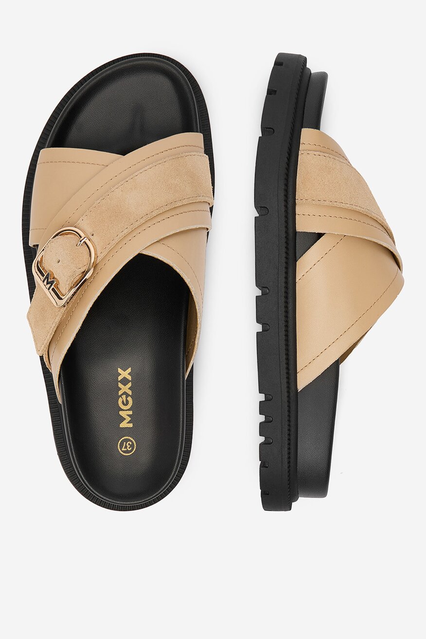 
                Шльопанець Mexx БЕЖЕВИЙ - 5906751934838