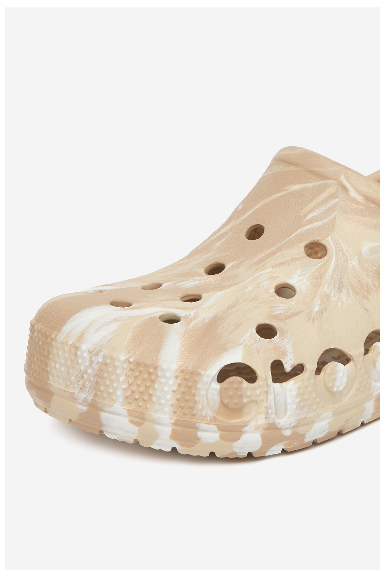 Klapki basenowe Crocs BAYA MARBLED CLOG 206935-2ZM Beżowy