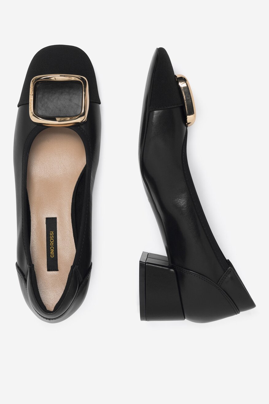 
                Туфлі-Човники Gino Rossi ЧОРНИЙ - 5905588557210