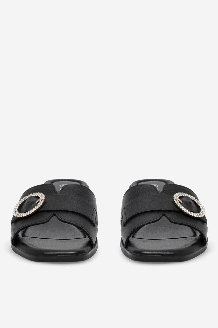 Lasocki - Klapki skórzane - 5905588619666