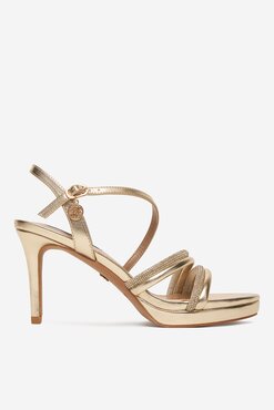 Sandały NINE WEST CEO-25120-2508 Złoty