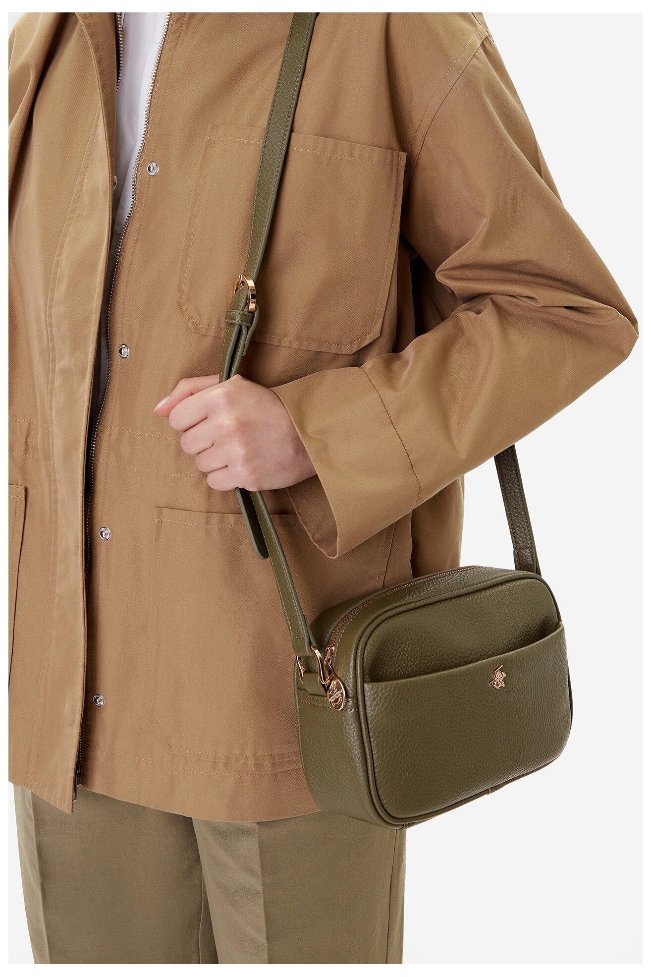 Kézitáska Beverly Hills Polo Club CEO-BHPC-C-012-08 ZÖLD