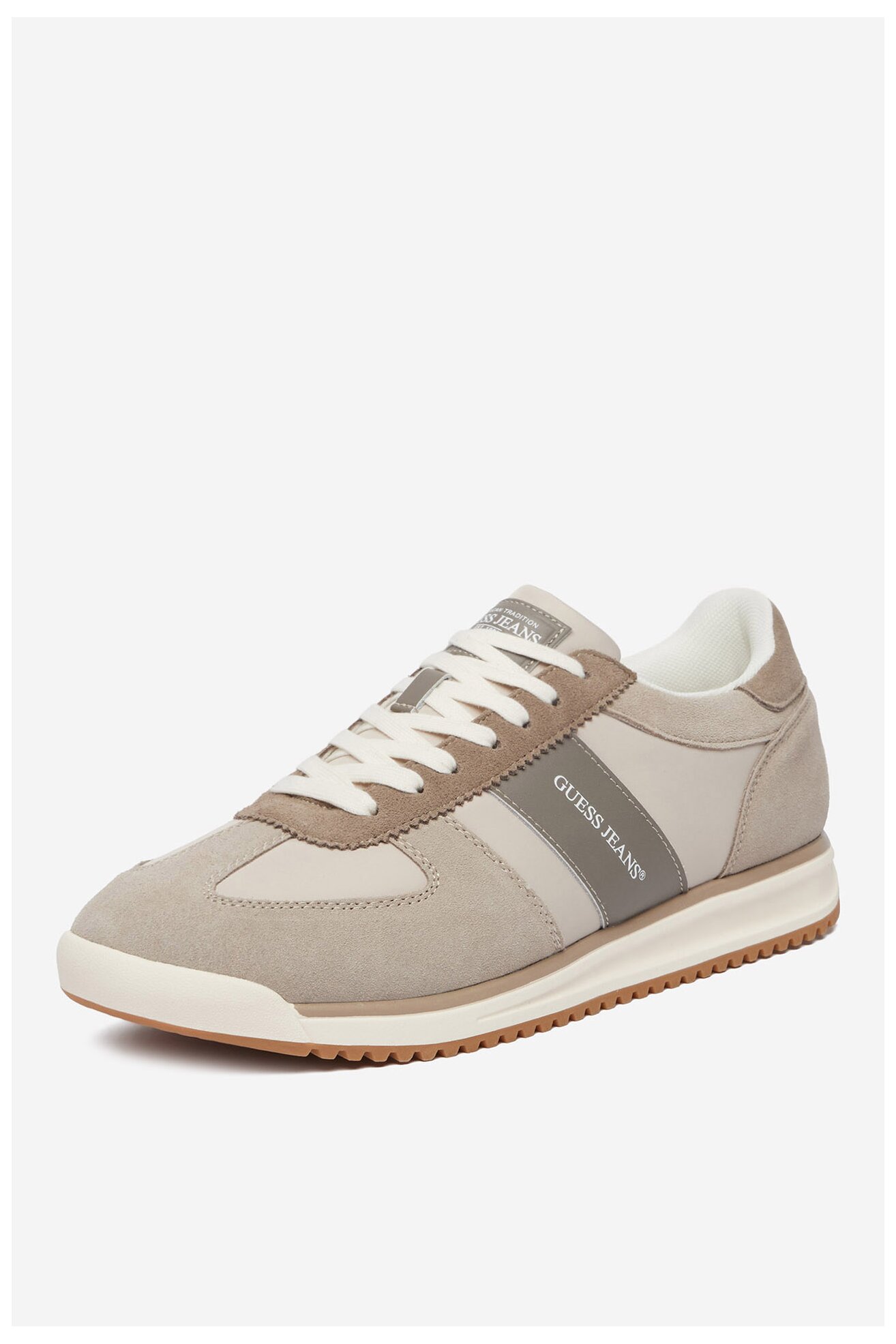 Сникърси GUESS JEANS EO-DELAND-01 WE СИВ