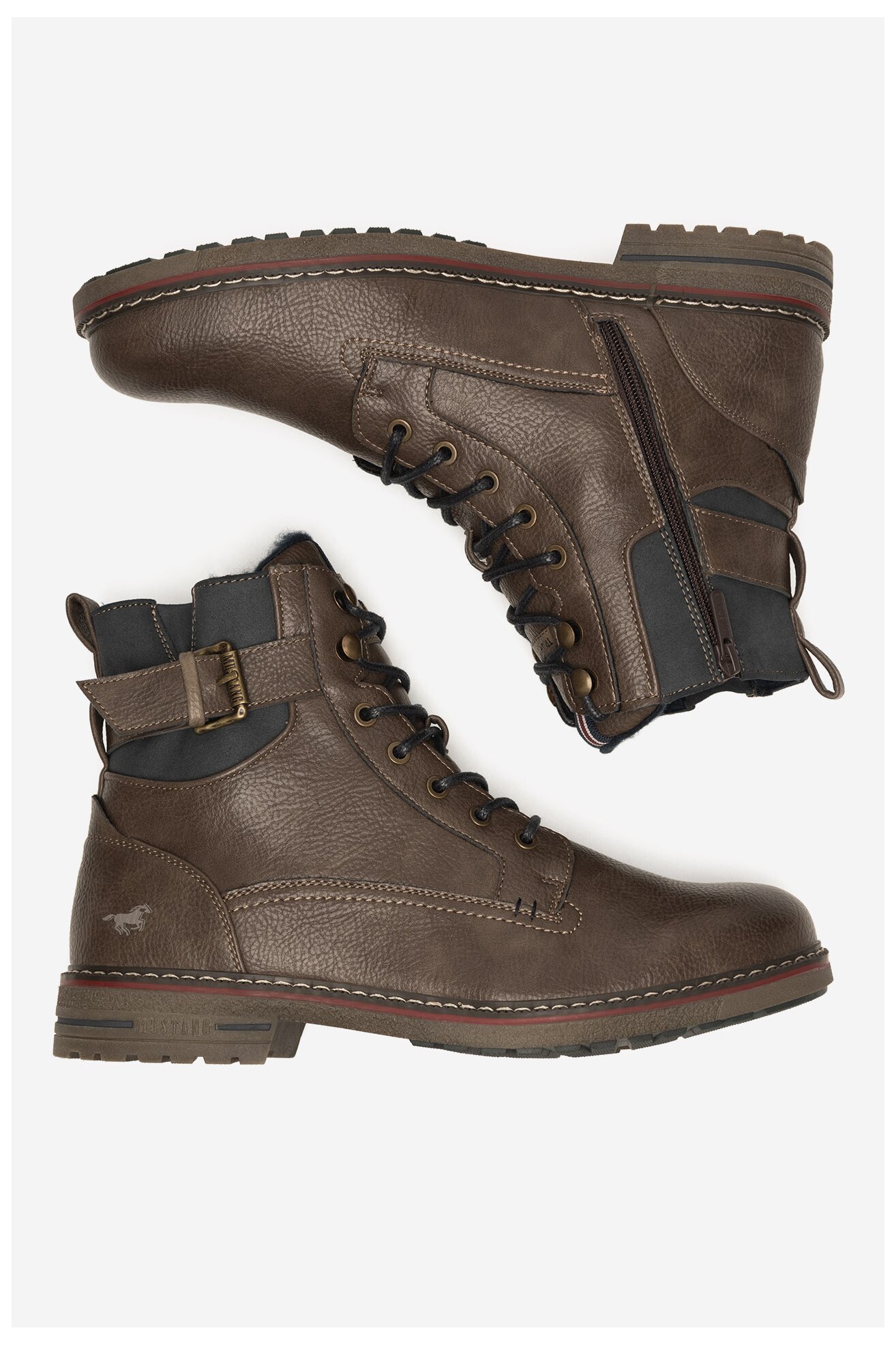 Bocanci Mustang 4201-501-306 MARO ÎNCHIS