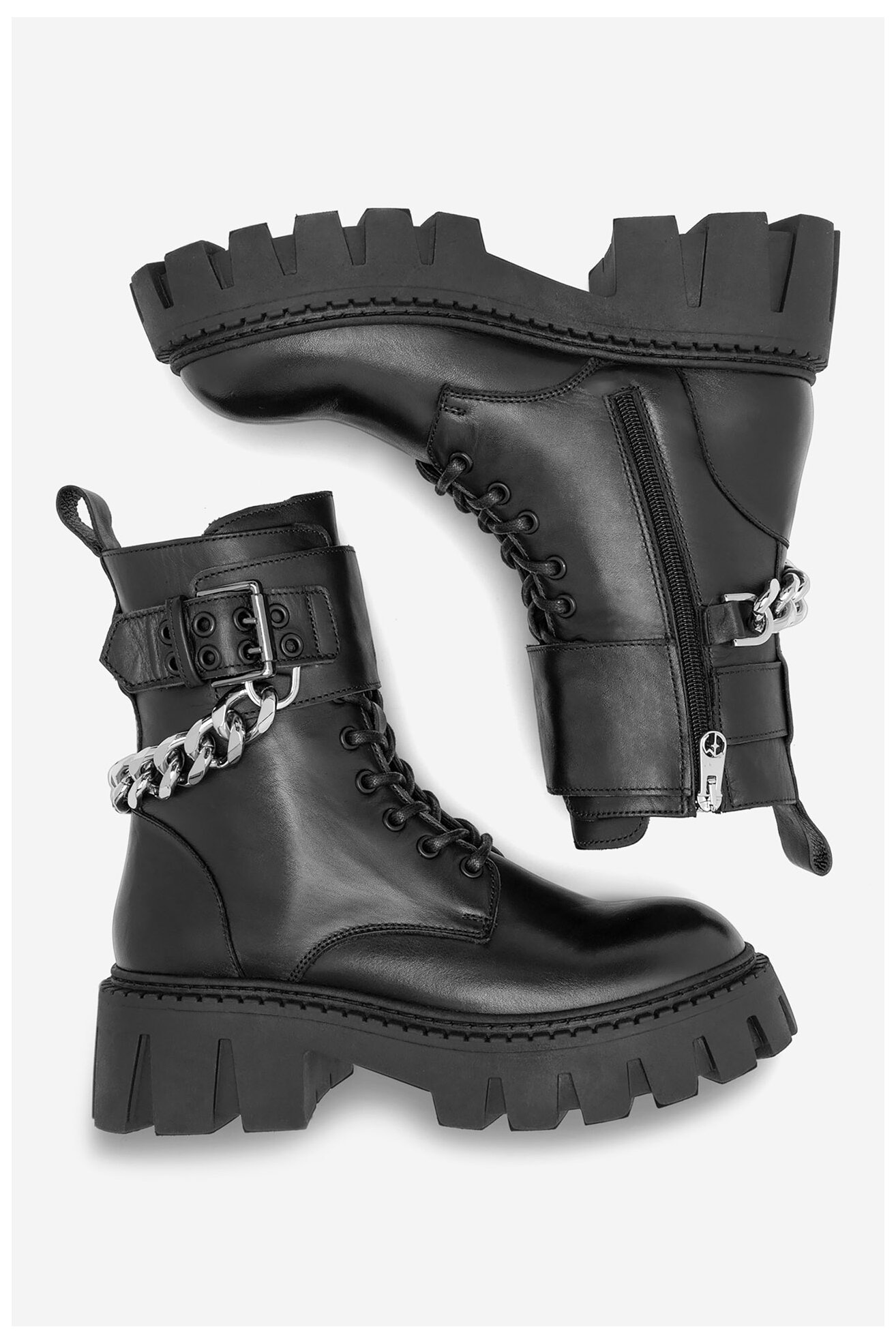 Bocanci EVA MINGE GANDRA-8320 NEGRU