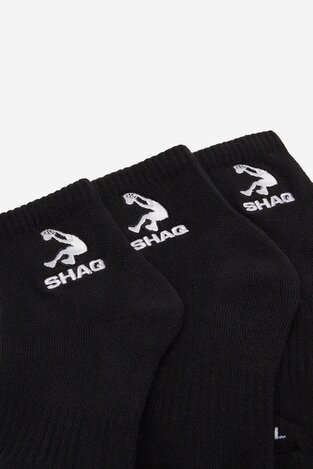 Шкарпетка SHAQ AS_SHQ_H_001Z_SS25 (3-PACK) ЧОРНИЙ