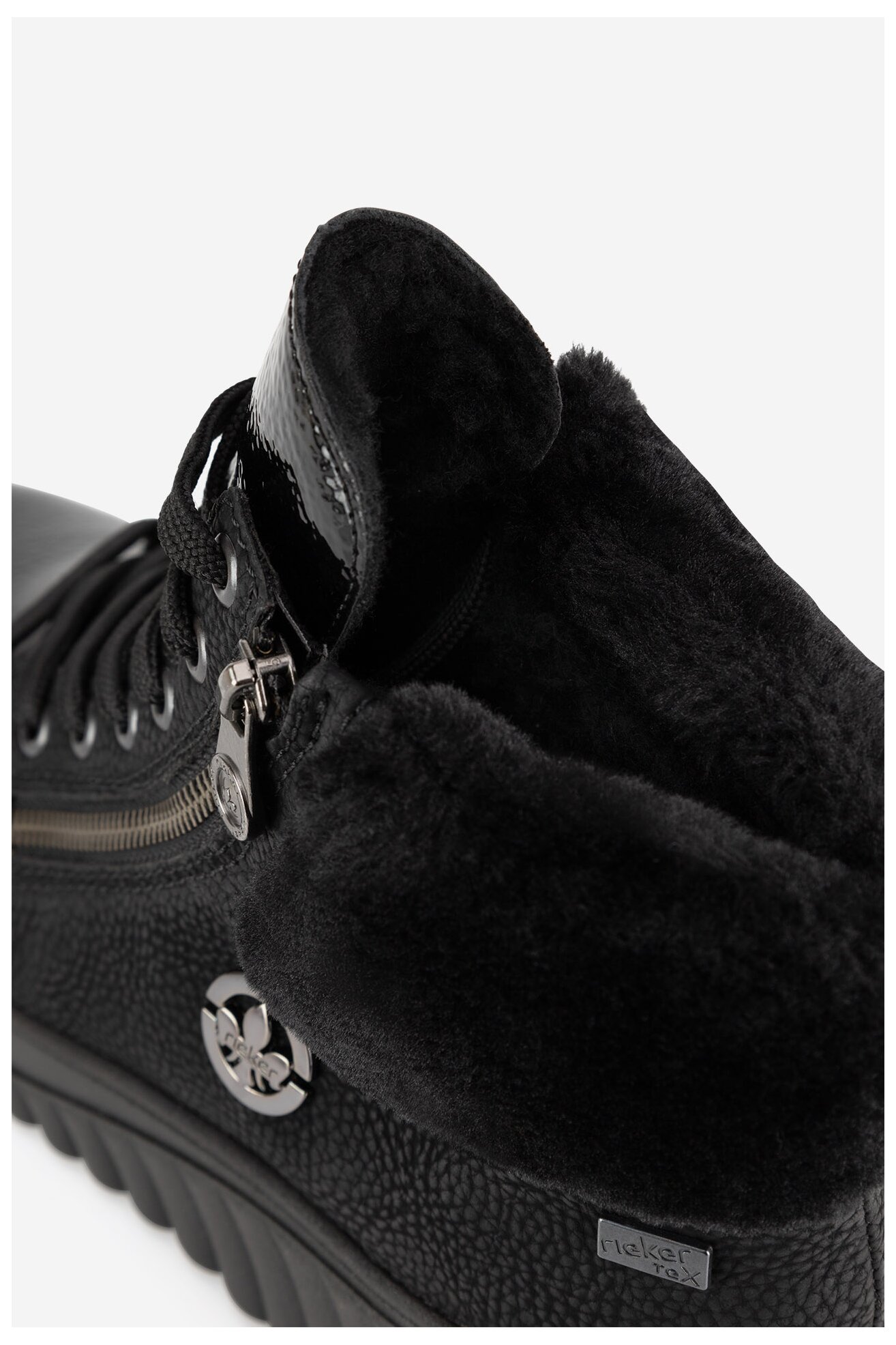 Bocanci Rieker N2505-00 NEGRU