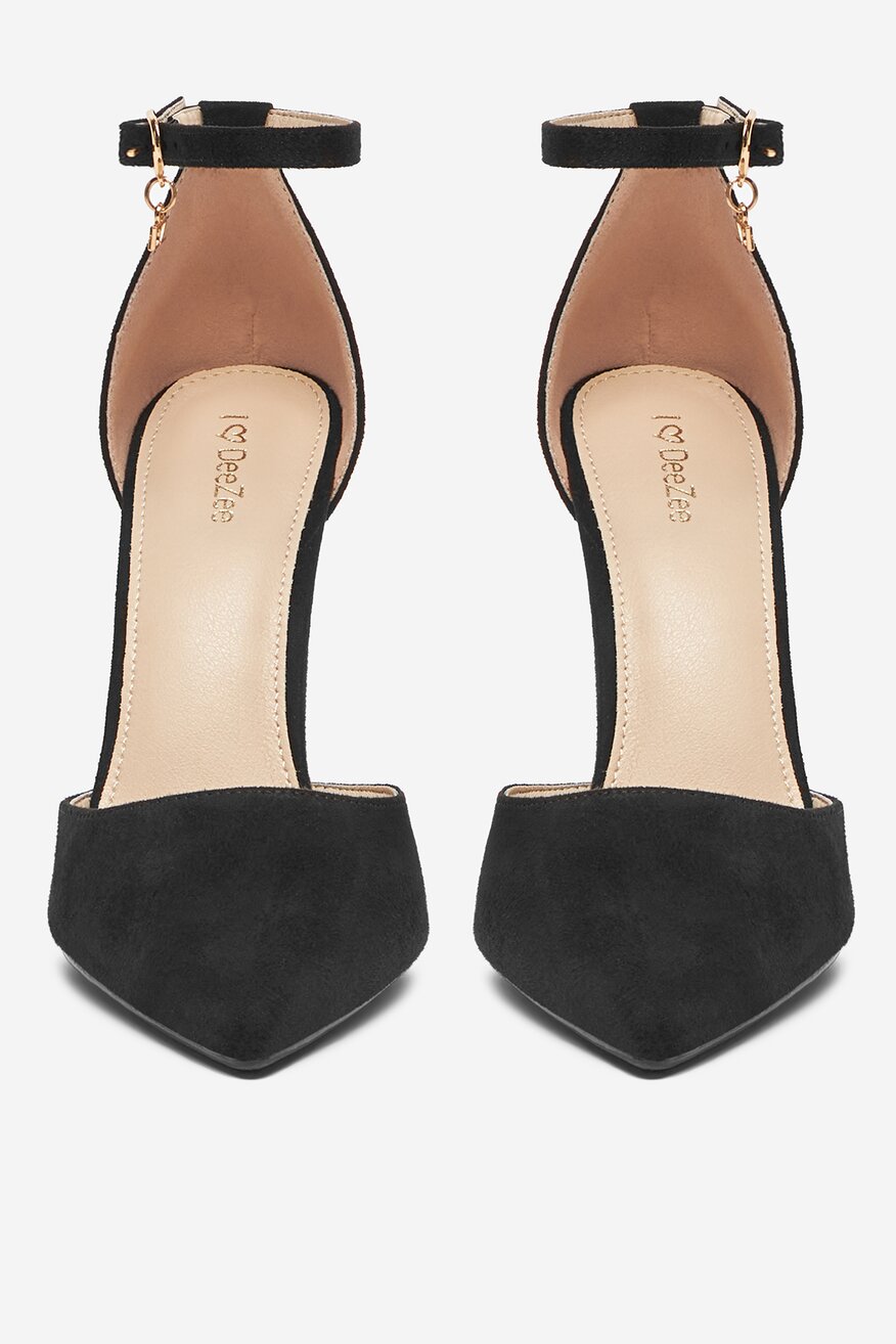 Pantofi cu toc DeeZee NEGRU - 5906751076422