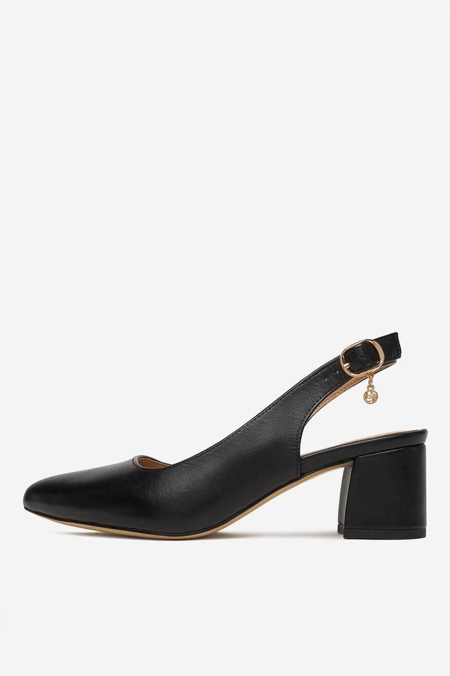 
                Lasocki - Czółenka skórzane - 5906751573396