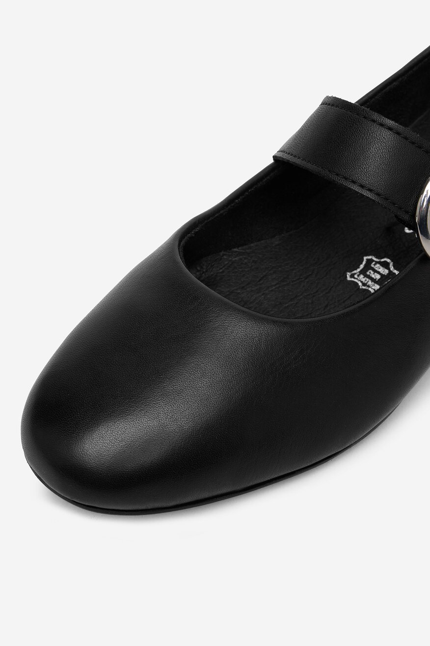 
                Remonte - Baleriny skórzane - 5906751736531