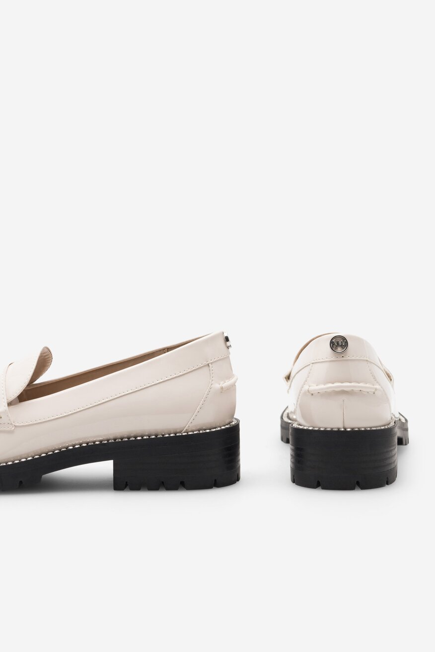 Мокасини NINE WEST БЯЛ - 5905588153238