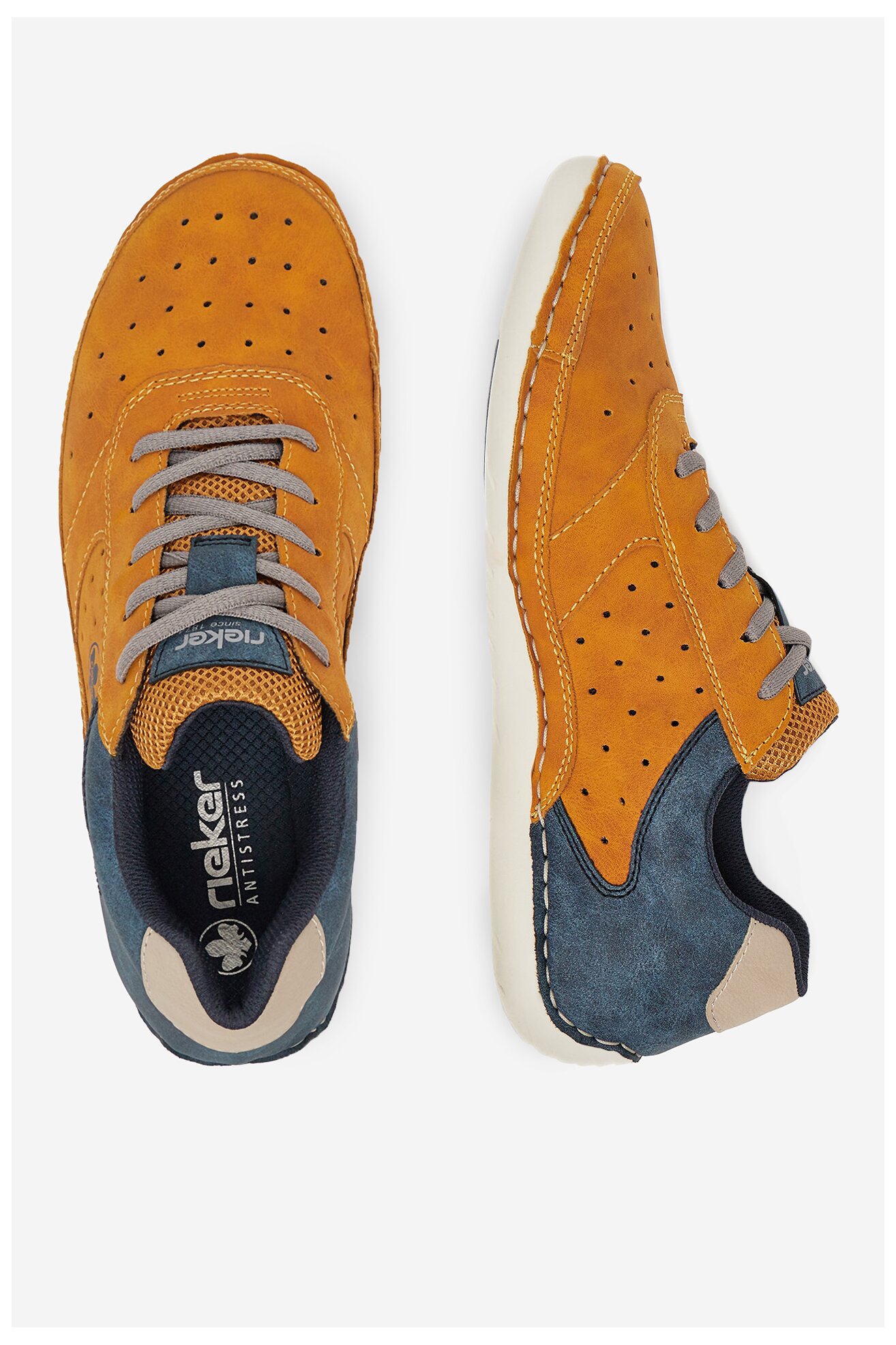 Половинки обувки Rieker 07506-68 ЖЪЛТ