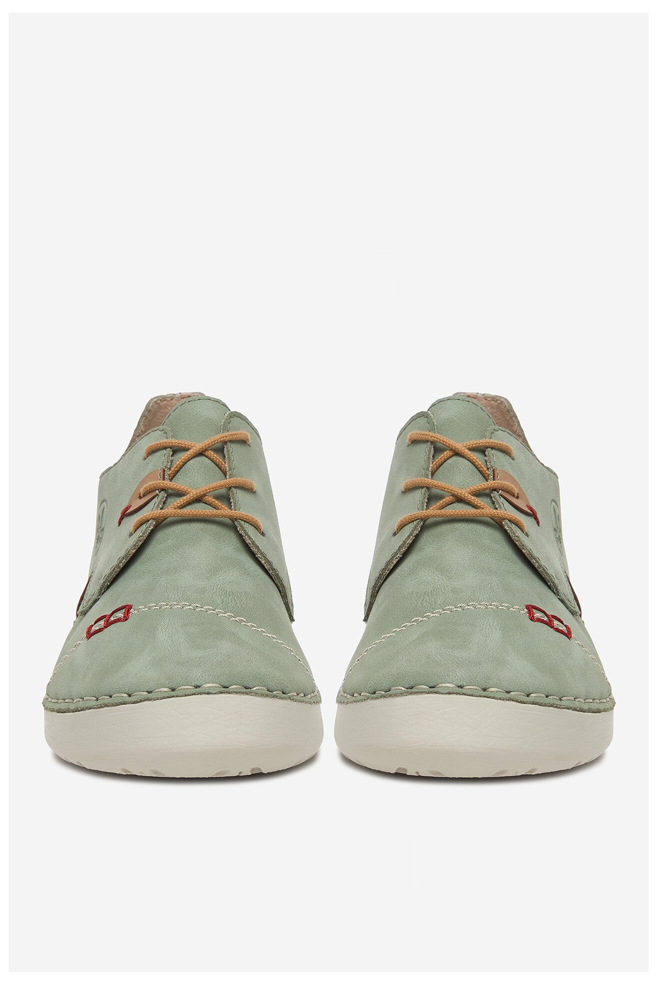 Половинки обувки Rieker CEO-52528-52 БЛЕДОЗЕЛЕН