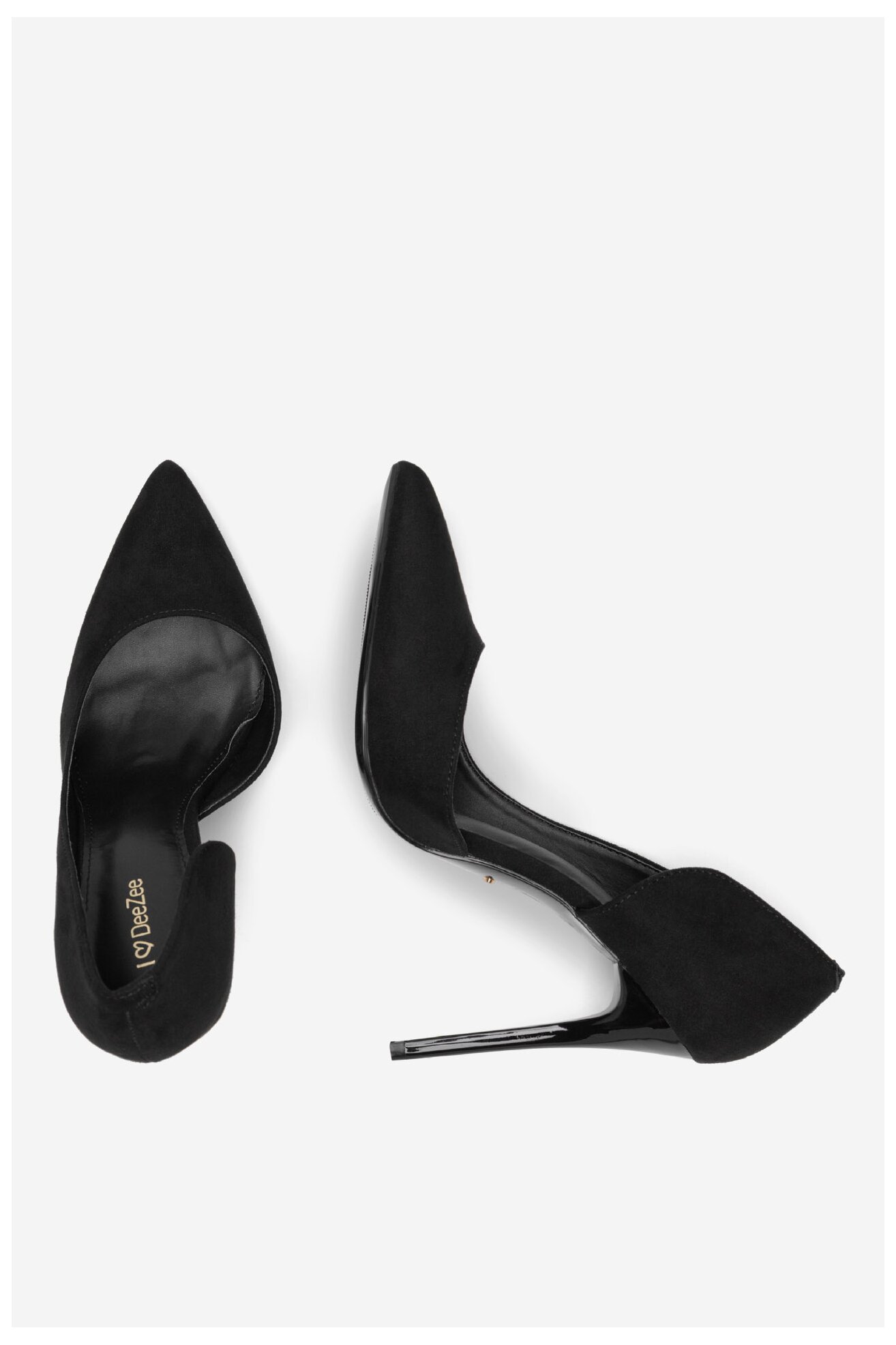 Czółenka DeeZee DZ0024 Czarny