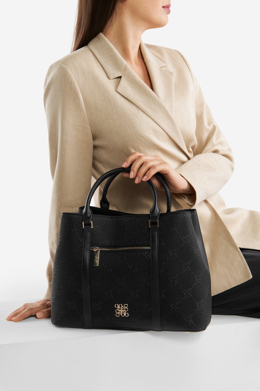 Kézitáska NINE WEST FEKETE - 5906751030868
