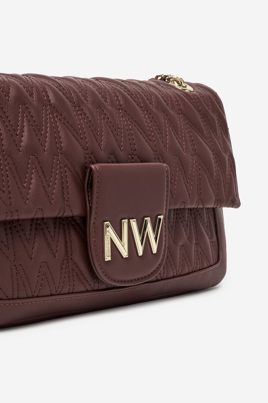 Kézitáska NINE WEST BORDÓ - 5906751260302