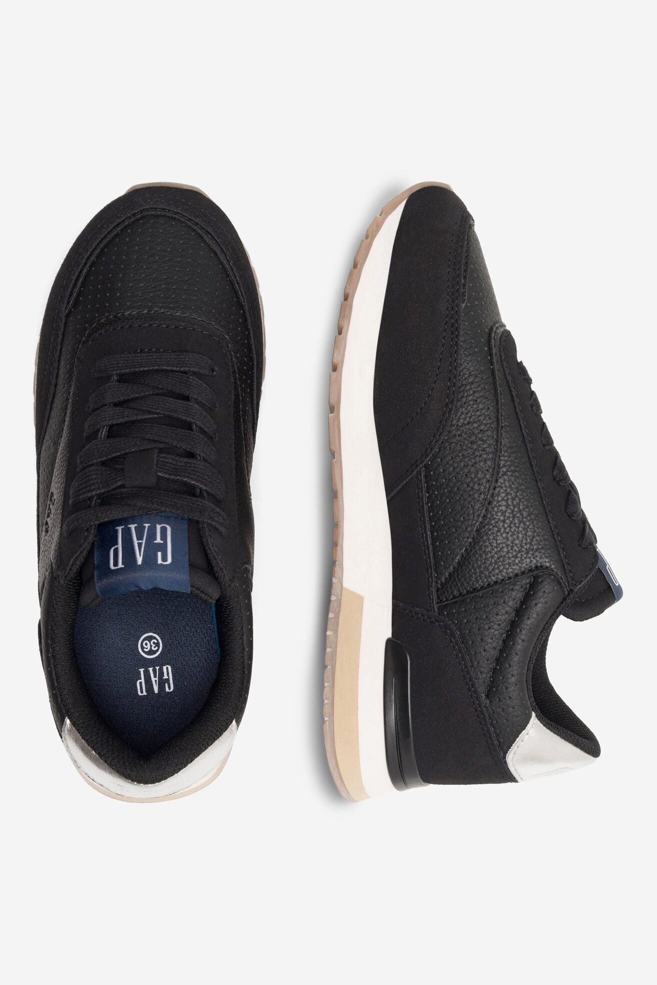 Sportcipő GAP NEW_YORK GAF007F5SWBLCKGP FEKETE