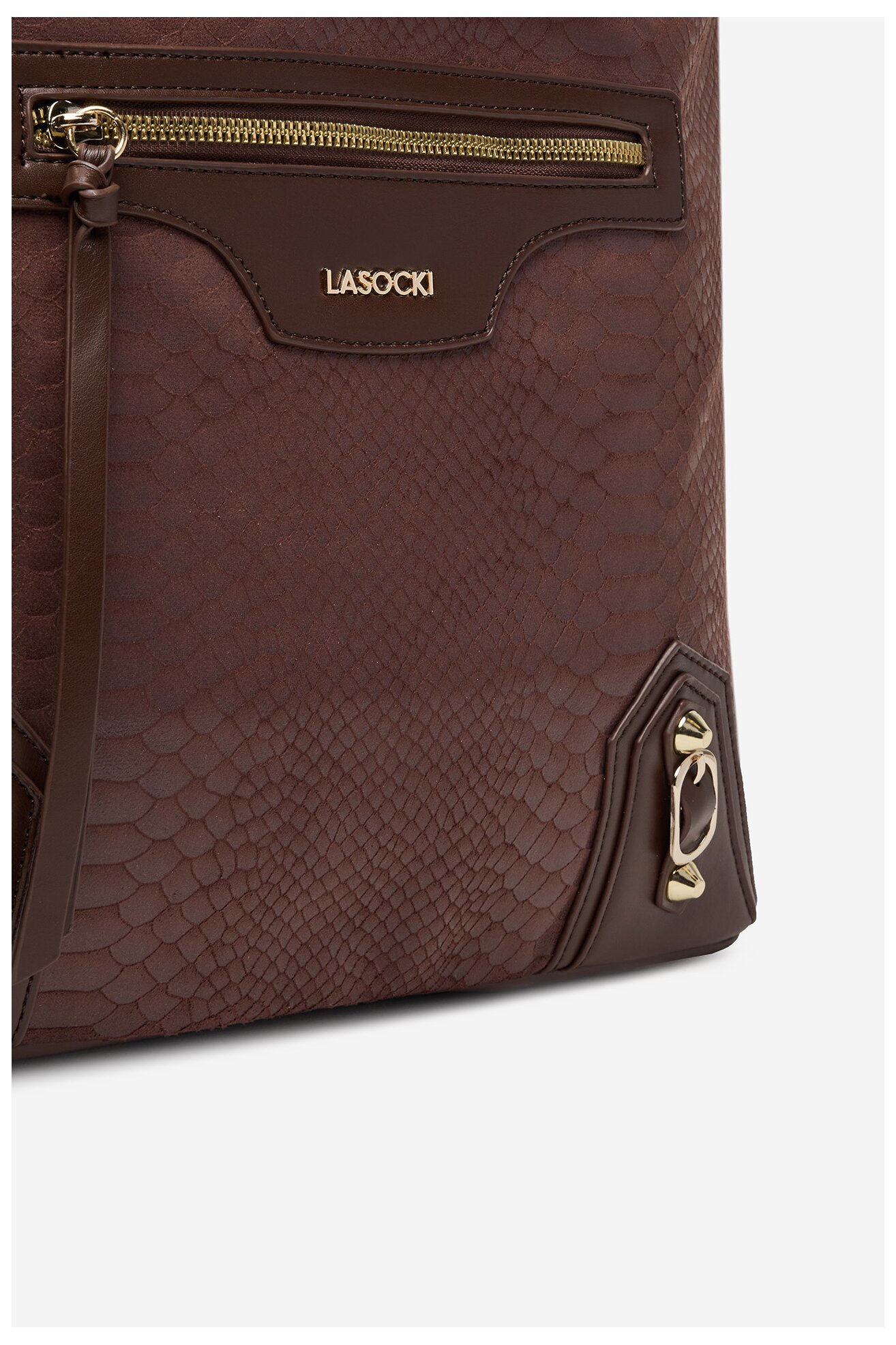 Дамска чанта Lasocki C-LSK-X-007-08 КАФЯВ