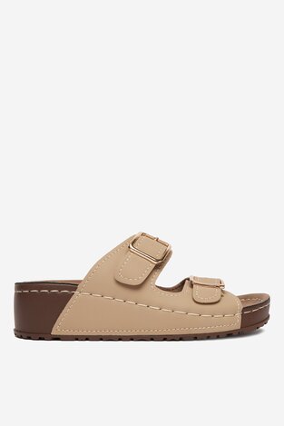 Шльопанець Go Soft CEO-W21202 БЕЖЕВИЙ