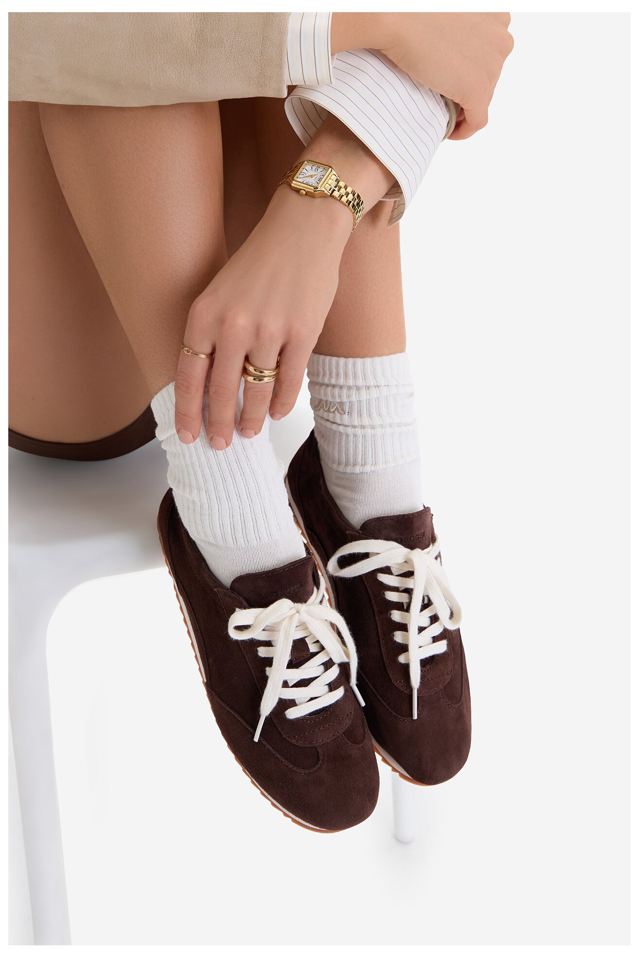 Напівчеревик Gino Rossi C-GR025 ТЕМНО-КОРИЧНЕВИЙ