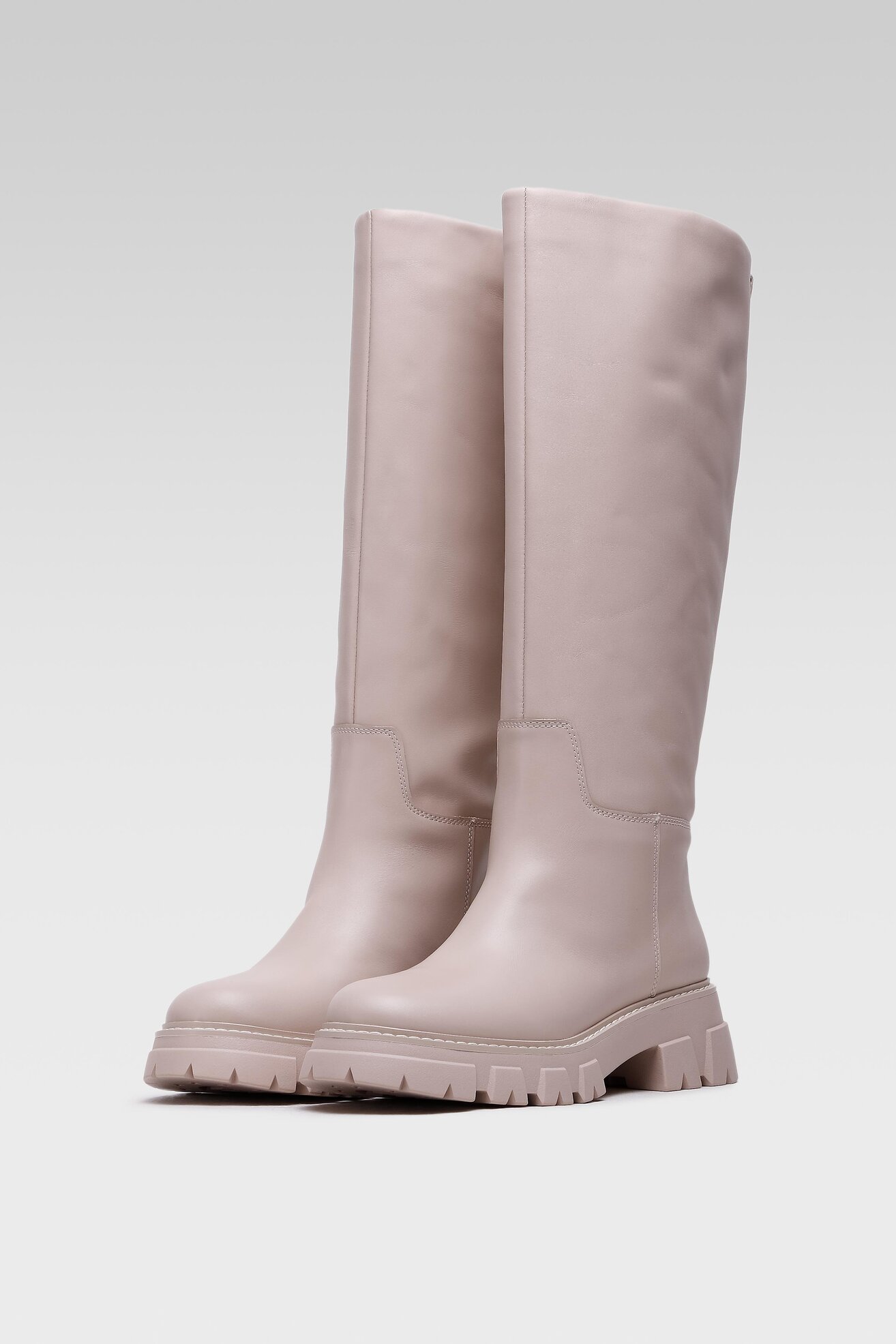 Kozaki Badura V787-19-1 Beżowy