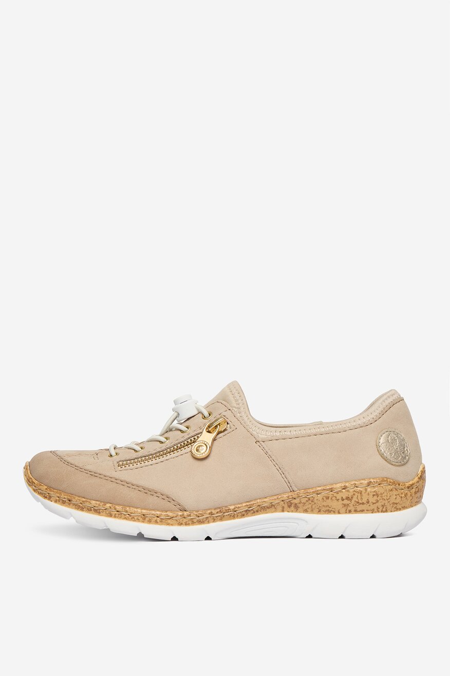 
                Половинки обувки Rieker БЕЖОВ - 5906751836477