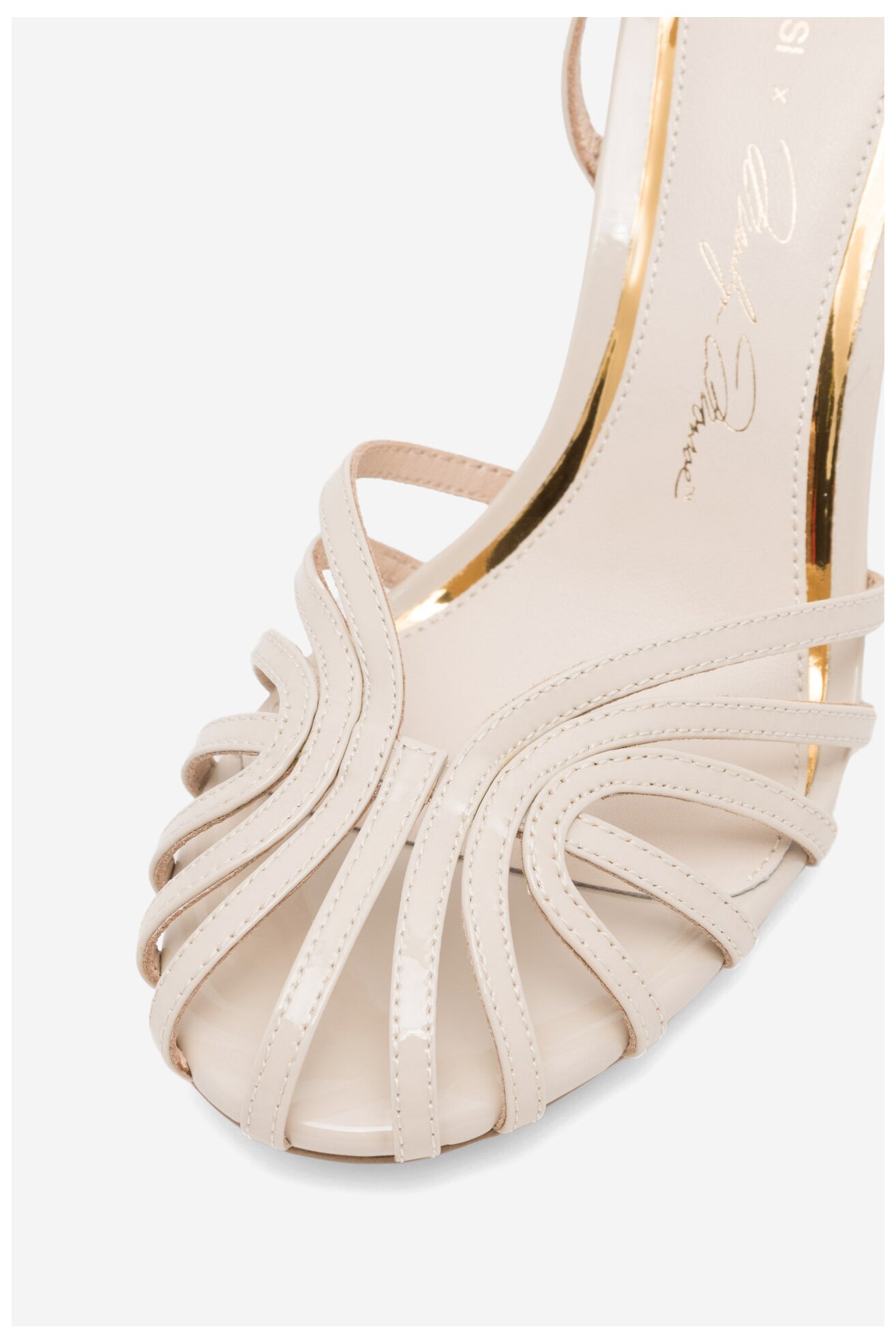 Sandały Gino Rossi CHERIE-V1613-13-1 Ivory