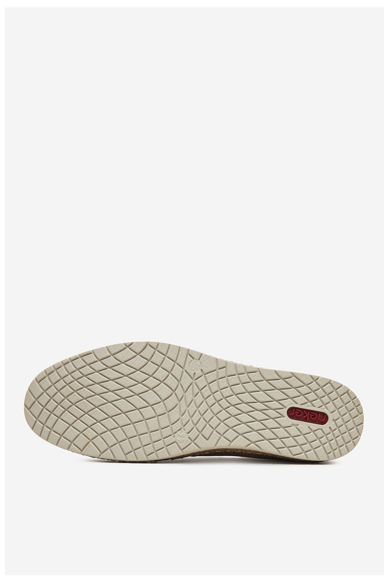 Espadryle Rieker B5297-64 Beżowy ciemny