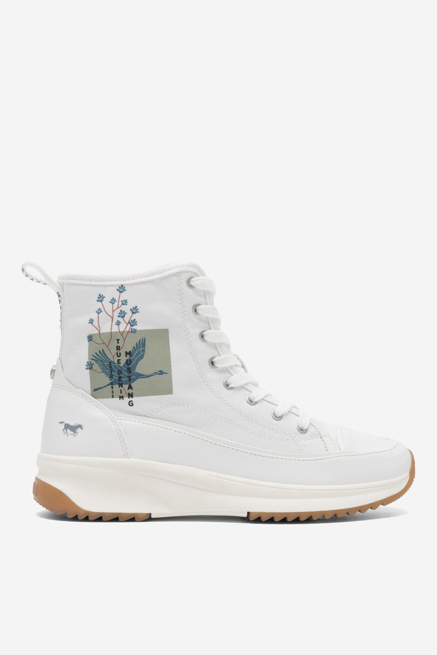 
                        Кецове Mustang 1458-501 БЯЛ - 5904862666839