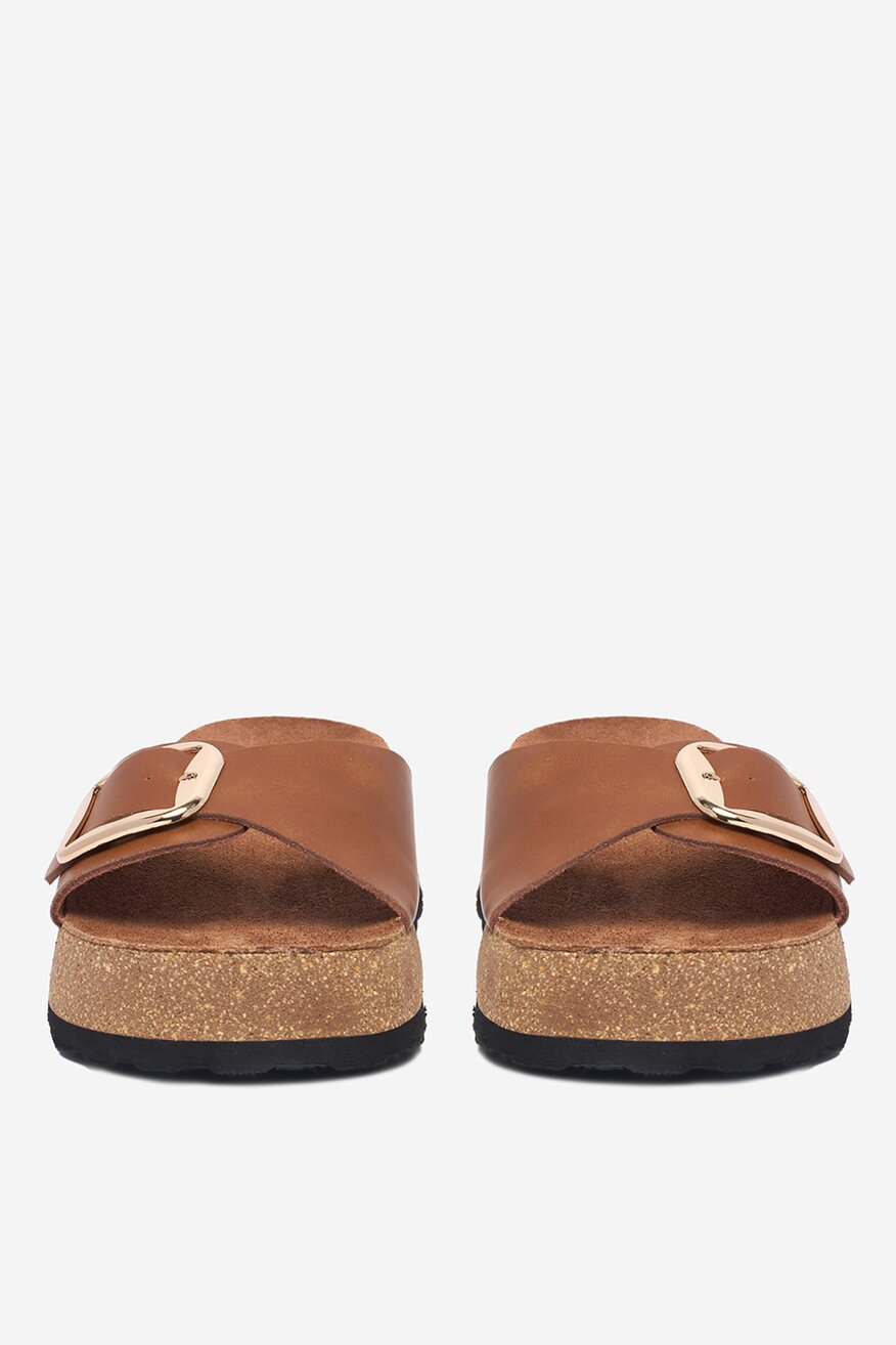 
                Lasocki - Klapki skórzane - 5907964008118