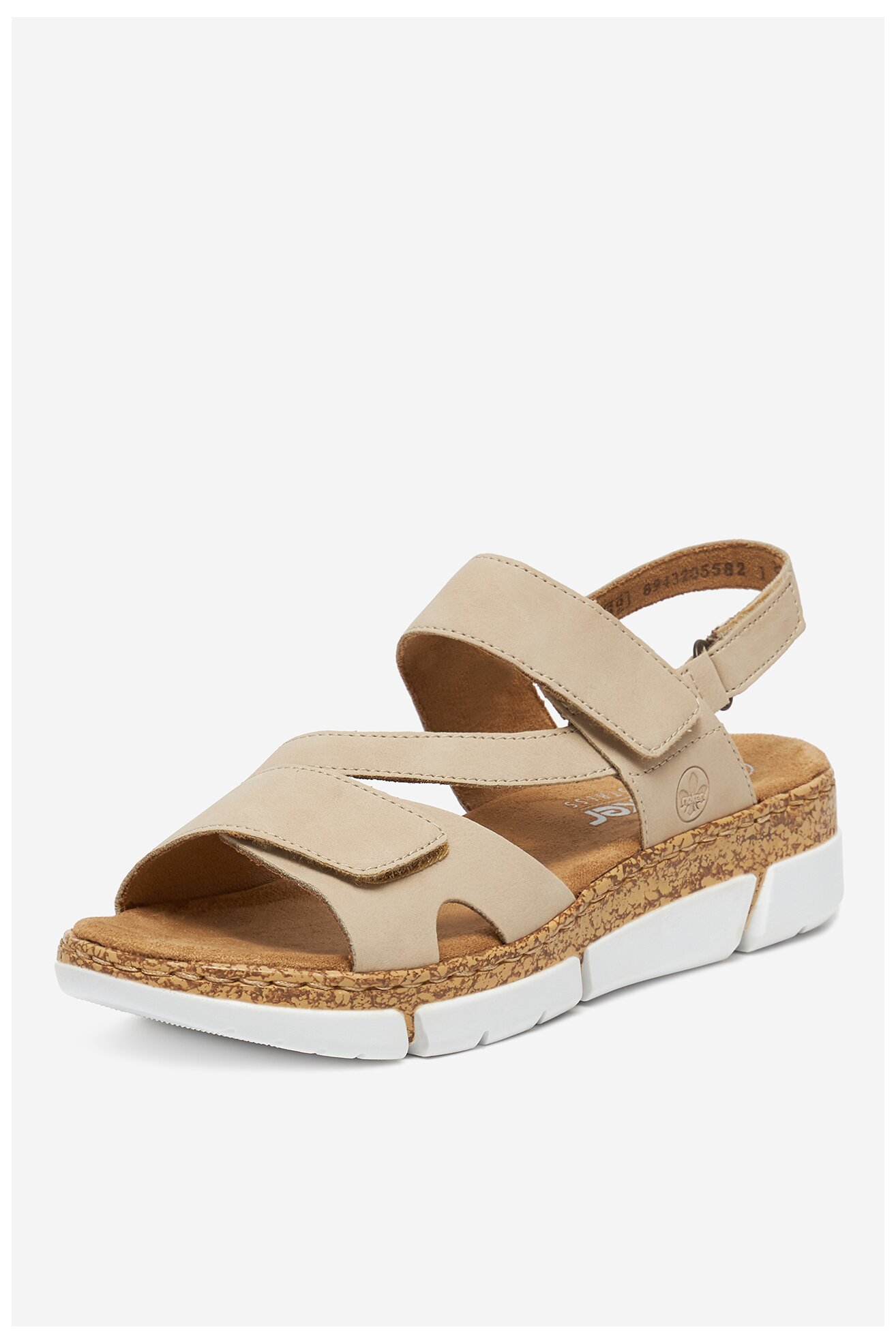 Sandały Rieker V2366-60 Beżowy