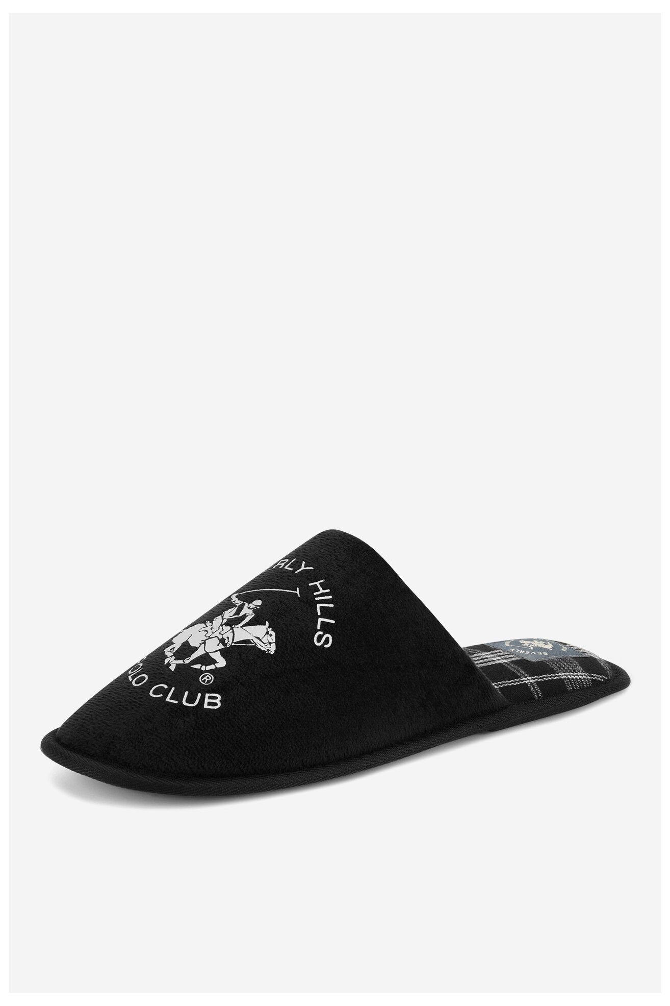 Papuci de casă Beverly Hills Polo Club P4194525 NEGRU