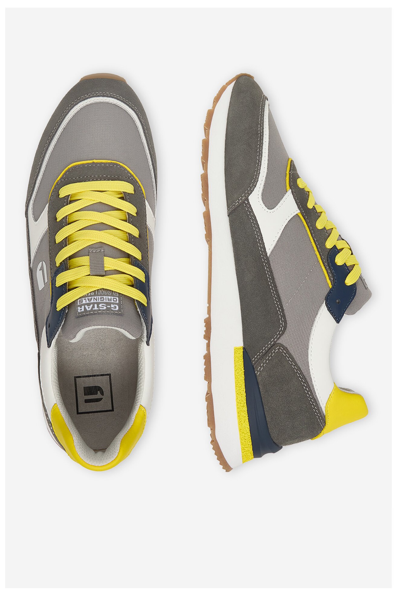 Sneakers G-STAR RAW EO-LUK-01 Szary