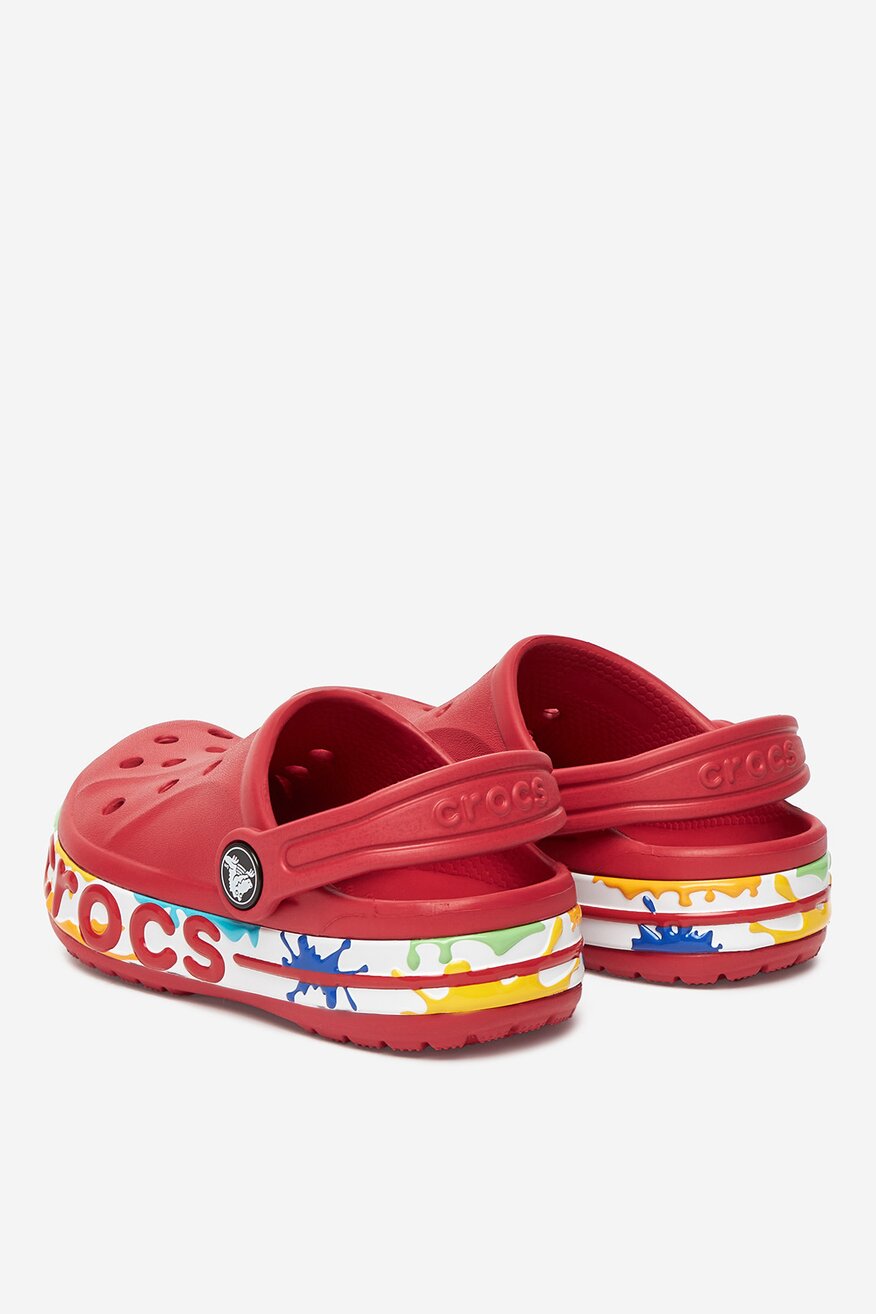 
                        Klapki basenowe Crocs C-BAYABAND CLOG T 211683-6EN Czerwony - 5906751235294