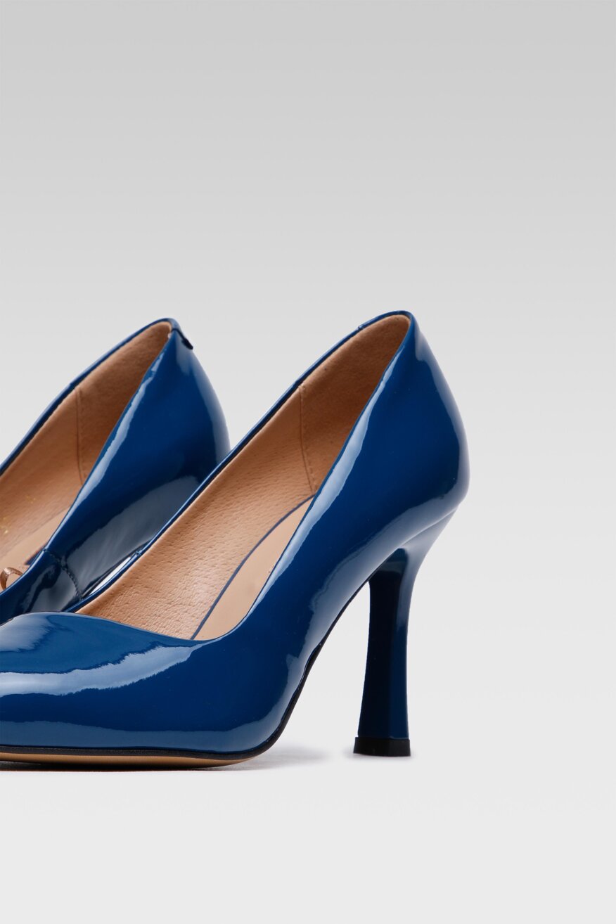 
                Lasocki - Skórzane czółenka na obcasie - 5903698860756