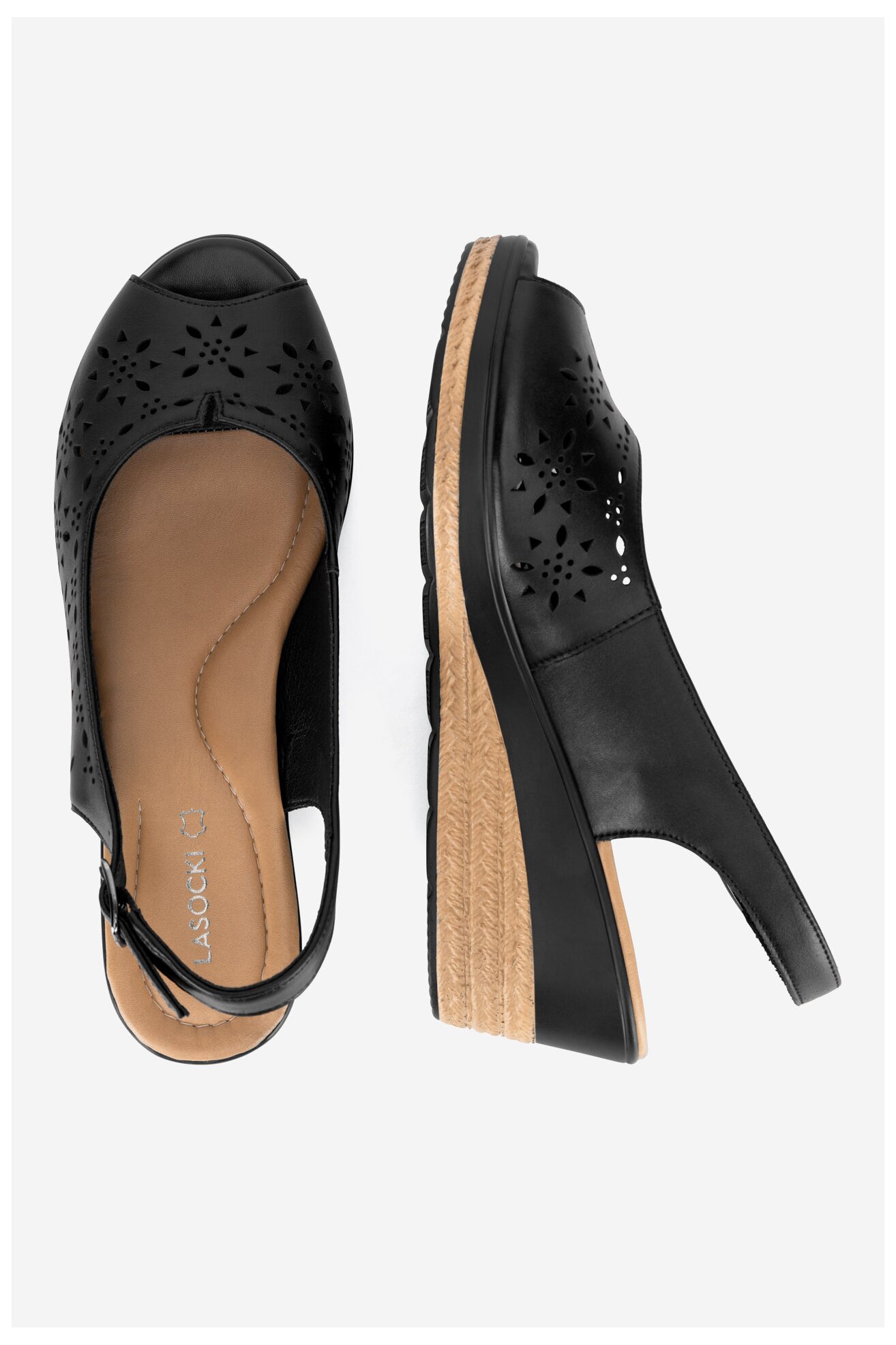 Sandale Lasocki EST-LIWIA-03 CRNA