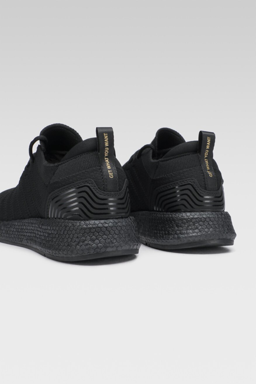 
                Sprandi - Obuwie sportowe czarne sznurowane - 5903698464312