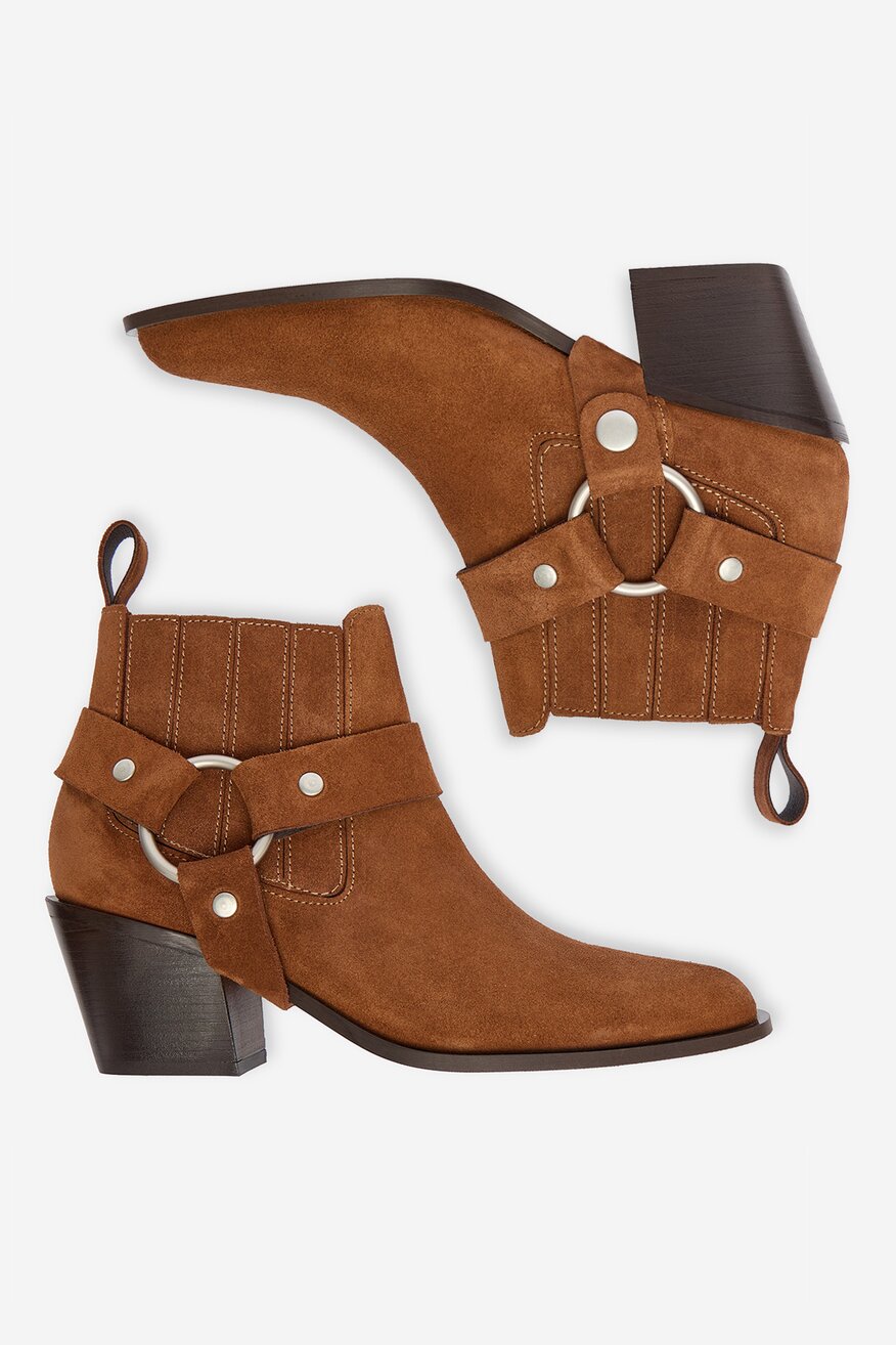 Botki Badura EO-CLEO-501-25 Beżowy ciemny - 5906751396193