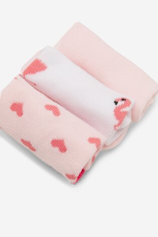 Čarape Nelli Blu 7KB-001-SS24 (3-PACK) ROZE