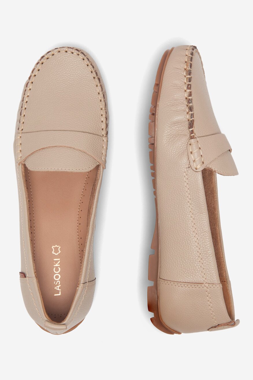 Lasocki - Mokasyny skórzane - 5905588438120