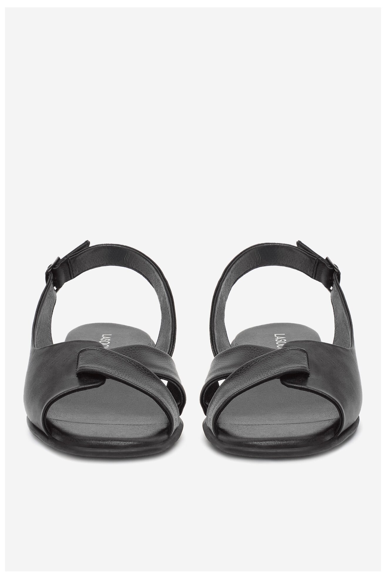 Szandál Lasocki WI23-FLOWER-03 FEKETE