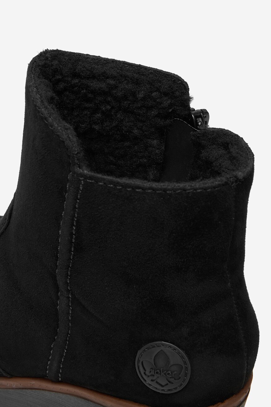 Ghete Rieker NEGRU - 2230085557689