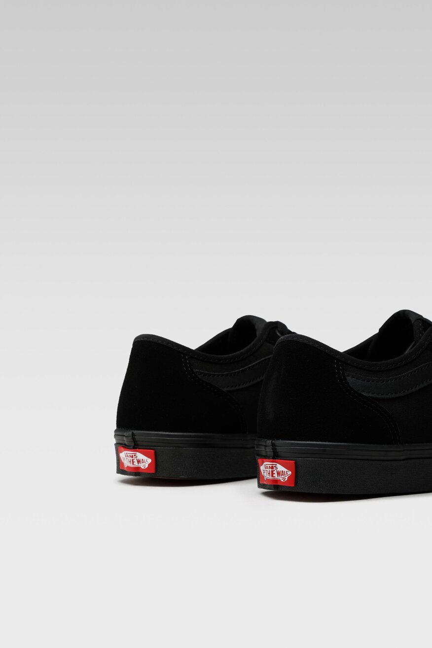 
                Vans - Skórzane trampki czarne - 5904248056292