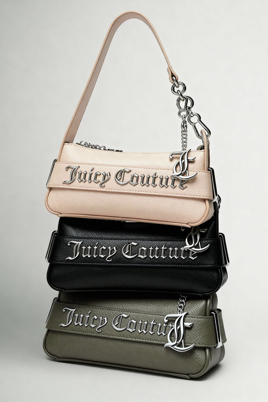Дамска чанта Juicy Couture СИВ - 5906751323113