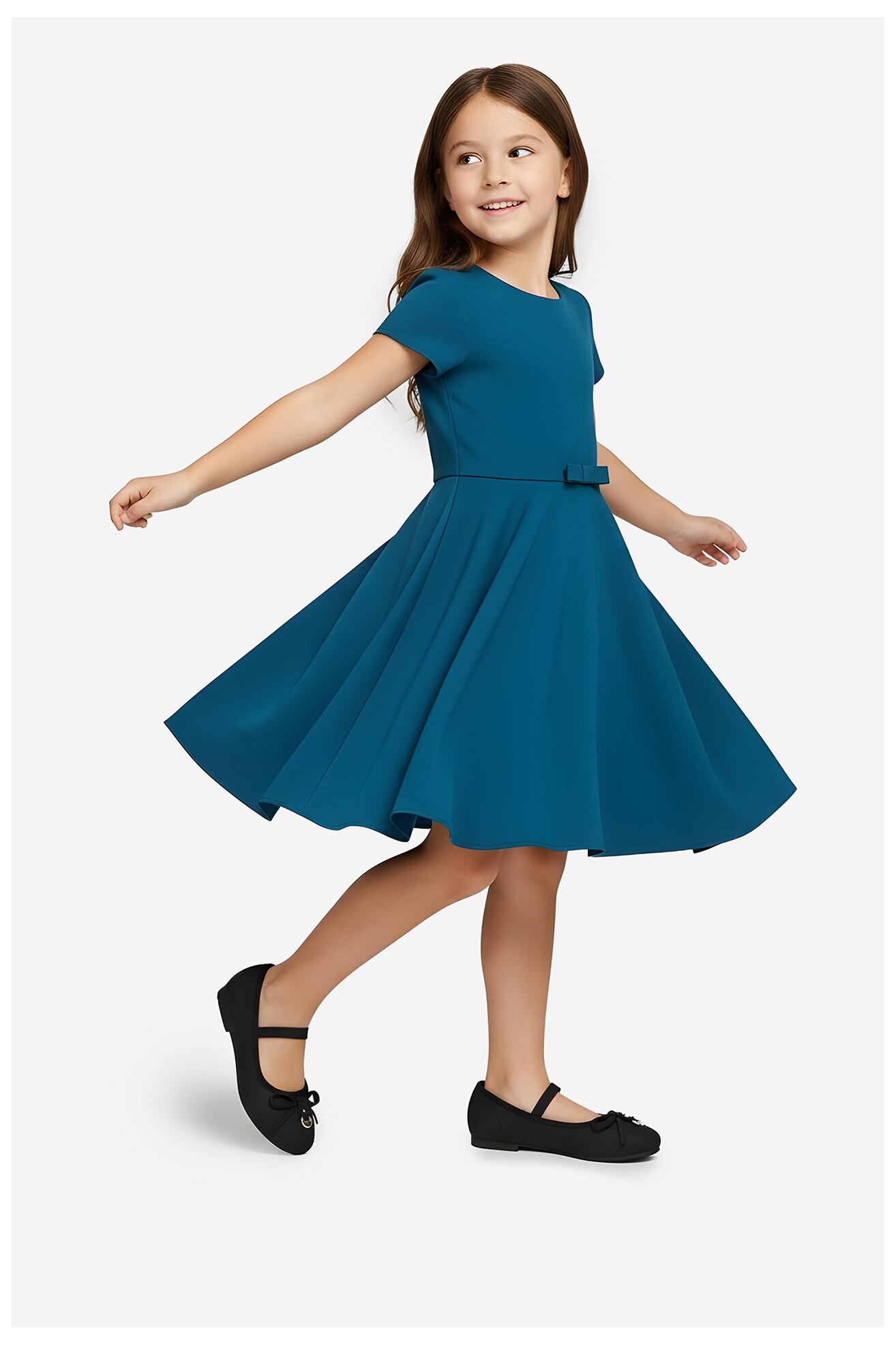 Baleriny DeeZee CEO-CS21273-03 Czarny