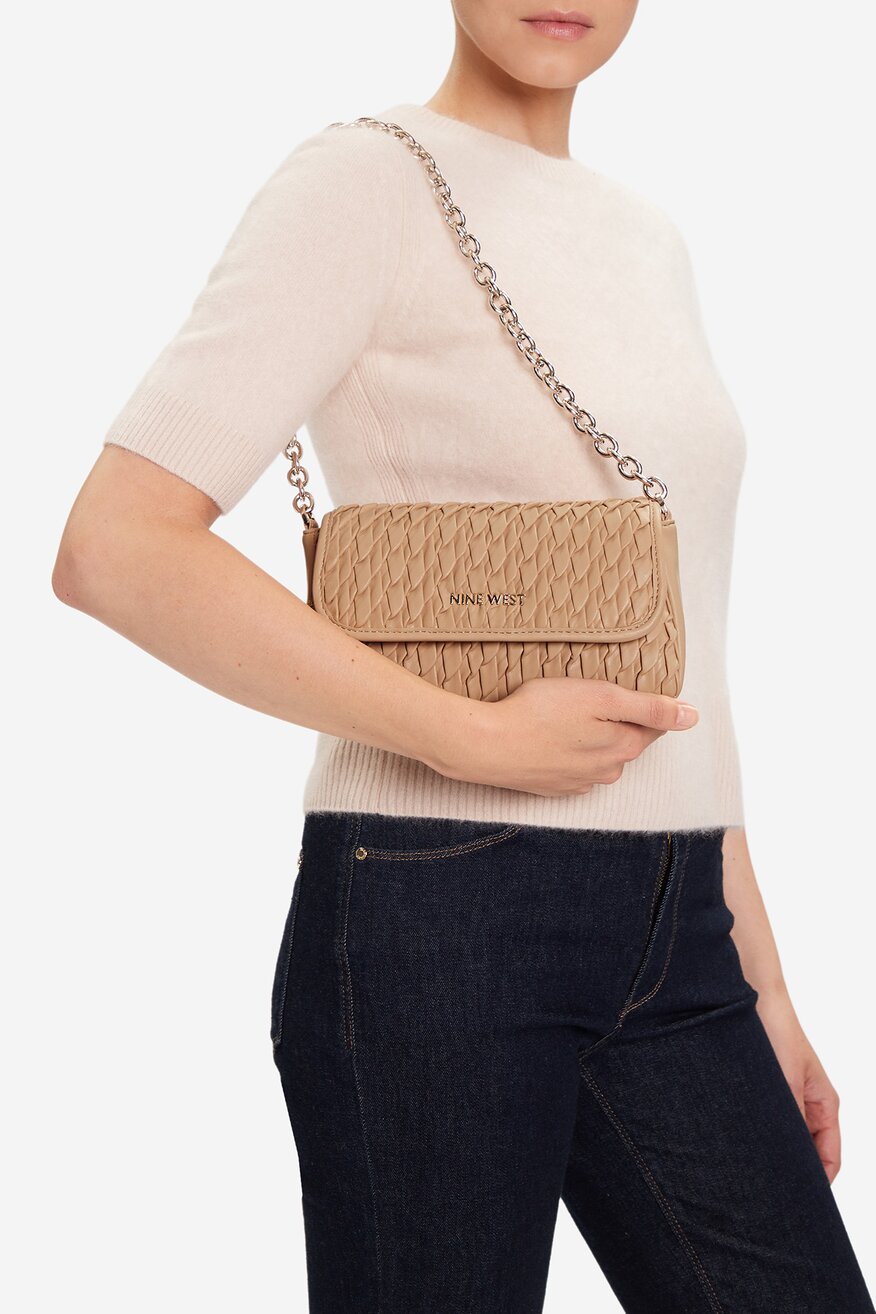 Torebka NINE WEST CEO-DAKOTA-I-LDA8006 Beżowy - 5906751367933