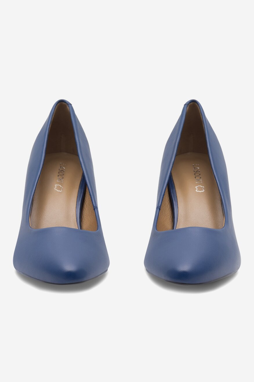 
                Lasocki - Skórzane czółenka - 5905588087380