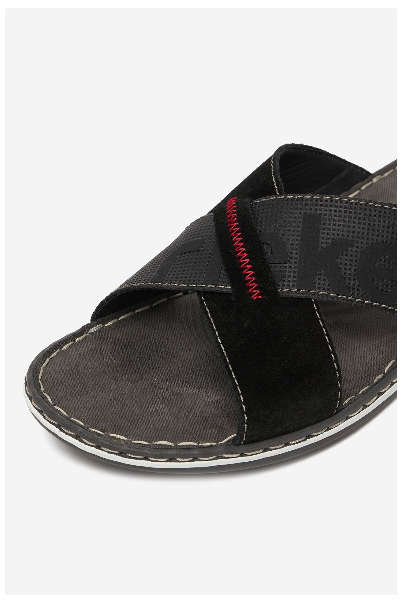 Klapki Rieker CEO-21098-02 Czarny