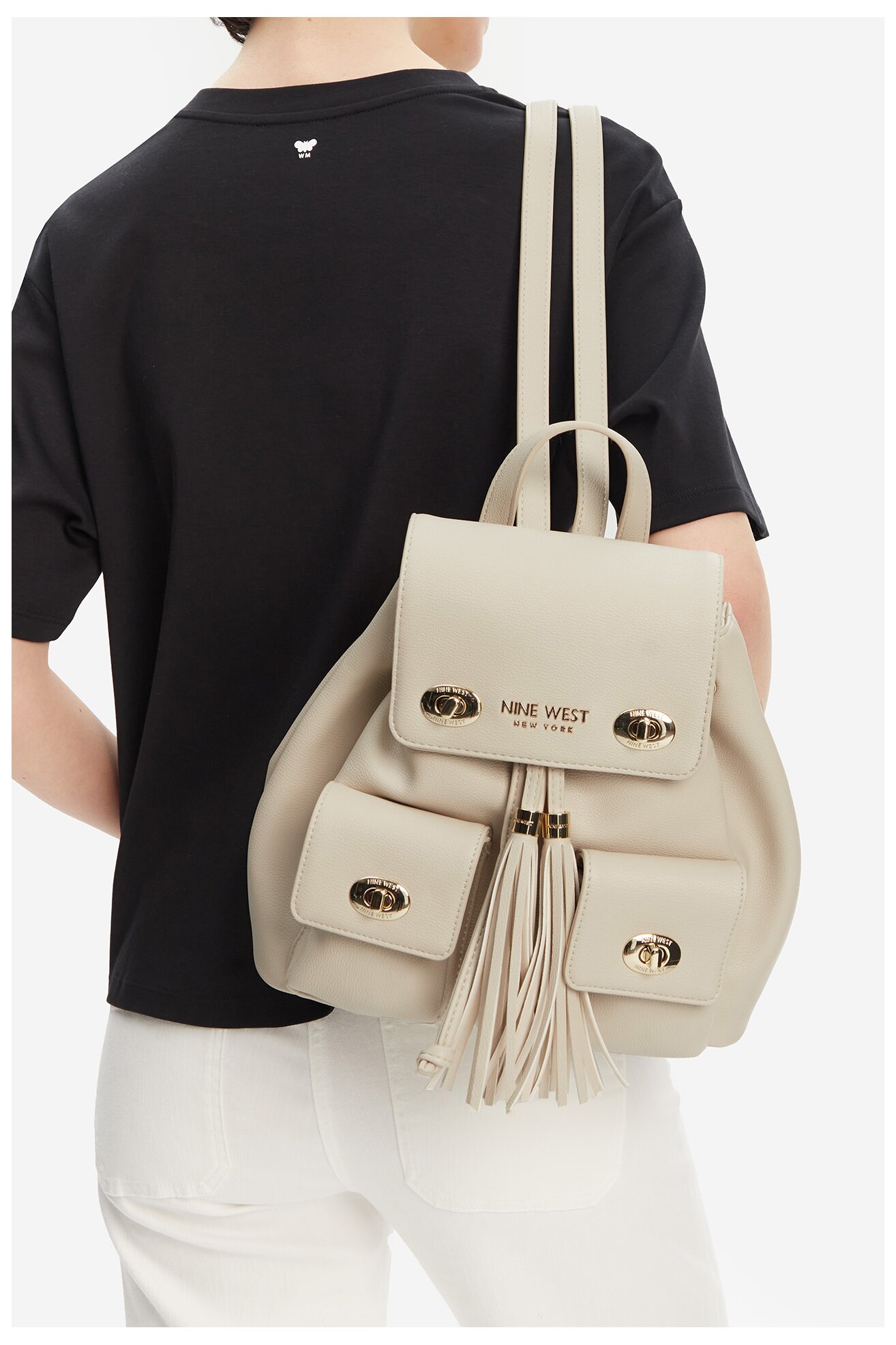 Рюкзак NINE WEST LDA7991 БЕЖЕВИЙ